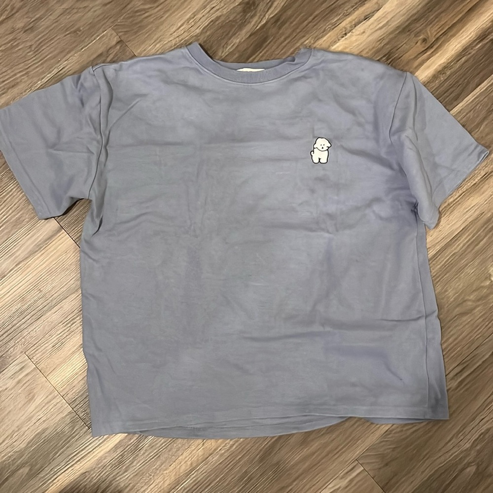 MAGENTA SEOUL Powder Blue Dog T-shirt